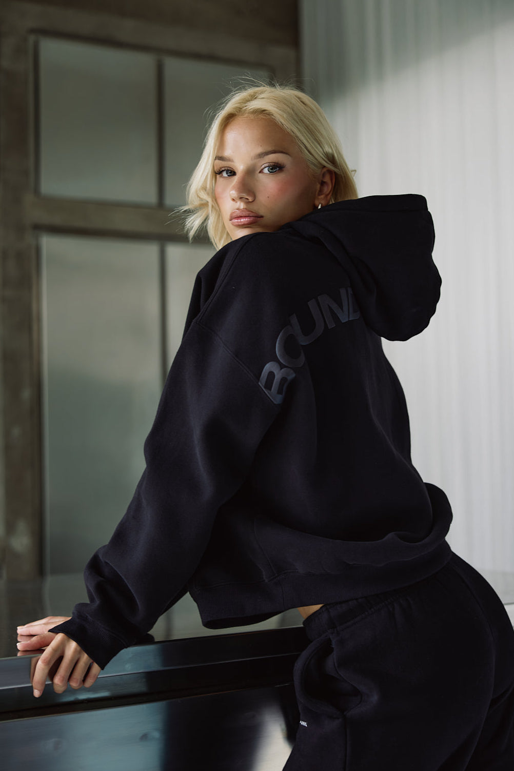 Girlfriend Hoodie Black