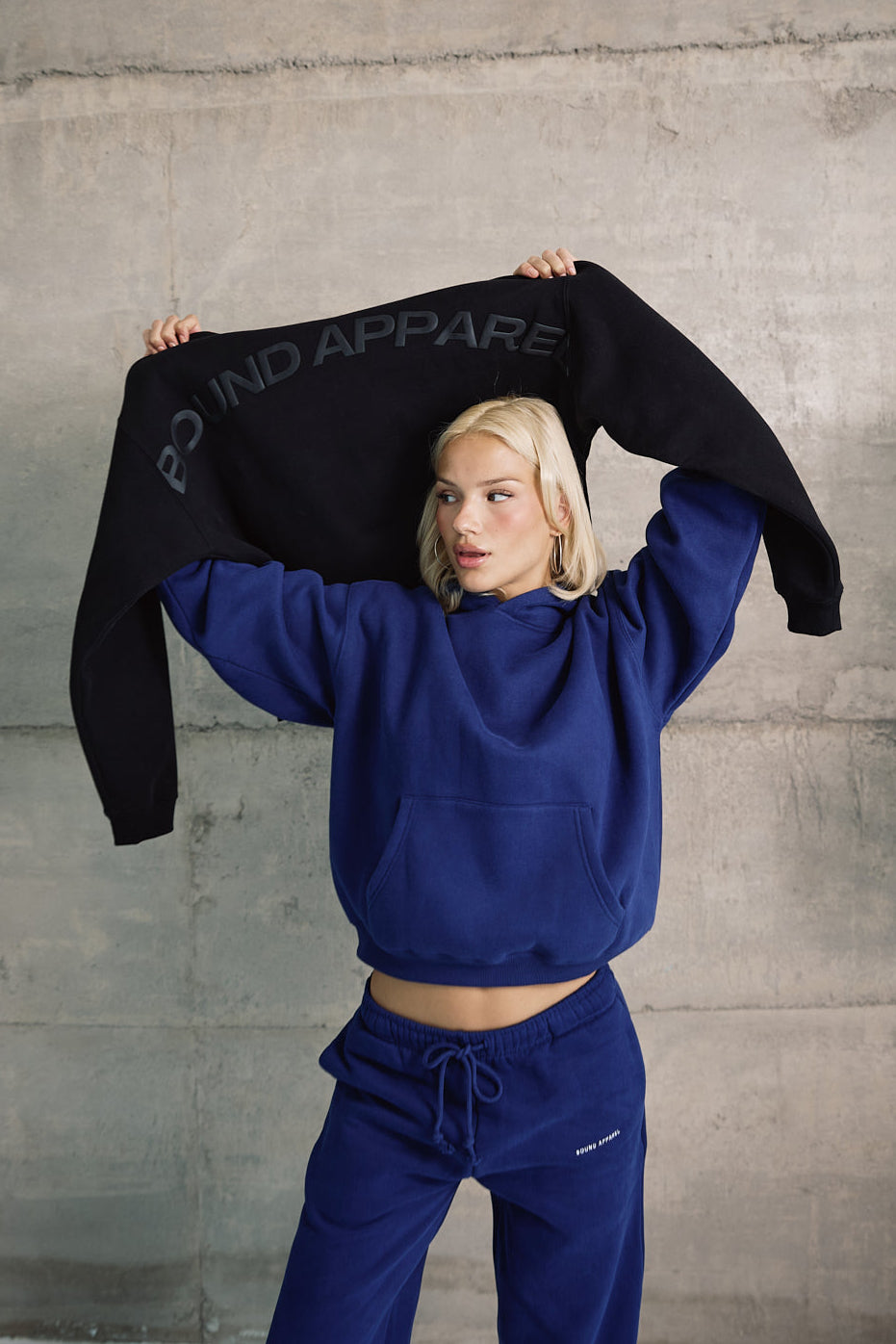 Girlfriend Hoodie Navy