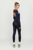 Space Blue Boundless Leggings - Tall