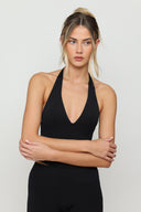 Black Halter Boundless Tank