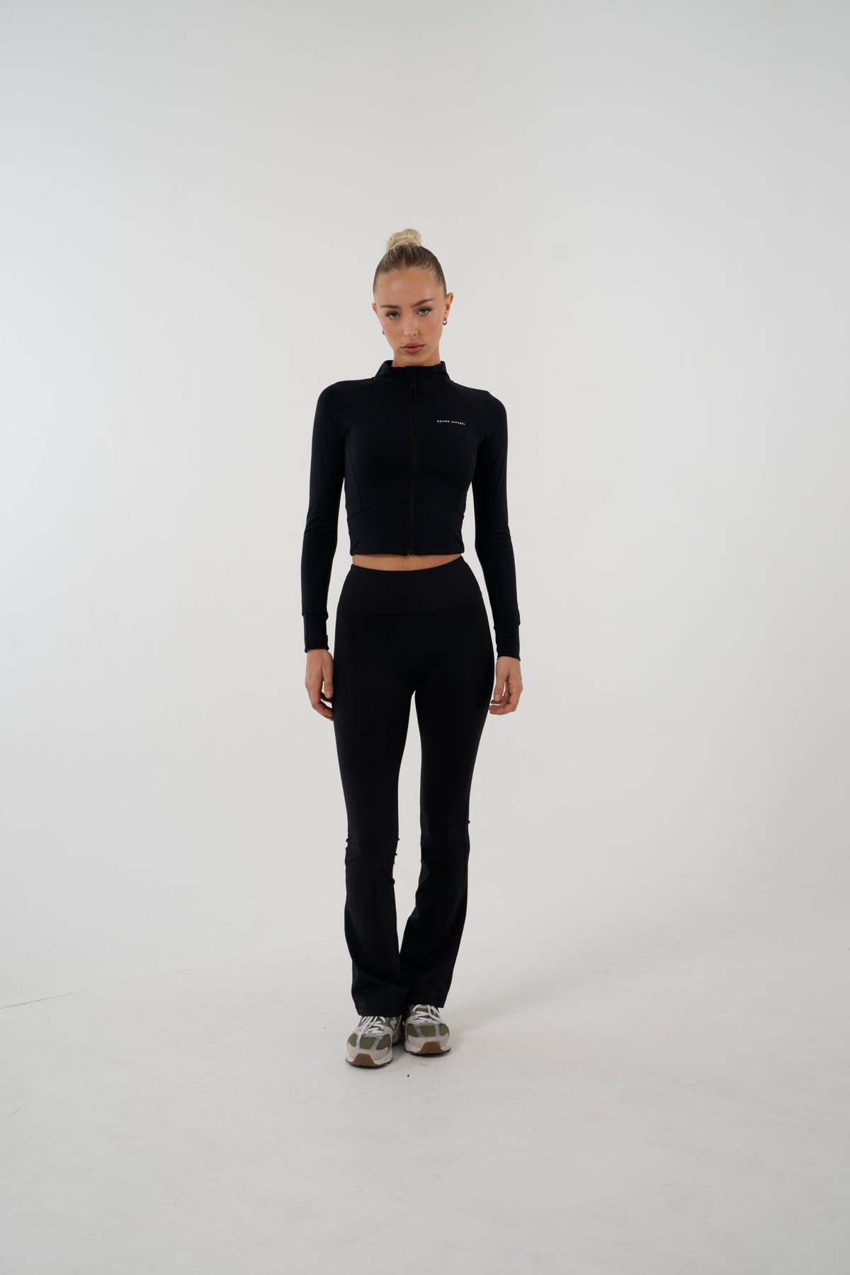 Black Boundless Zip Top