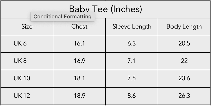 Size guide