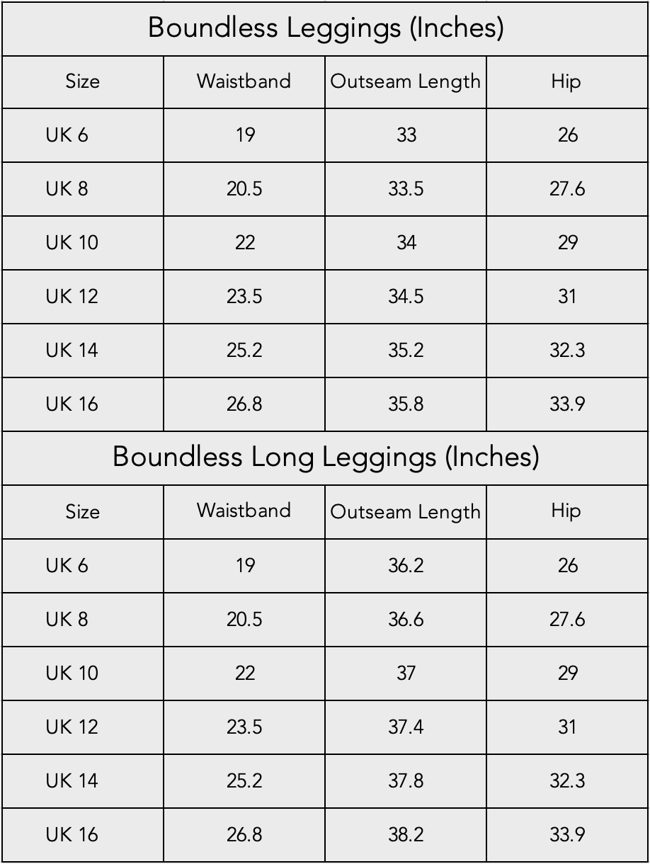 Size guide